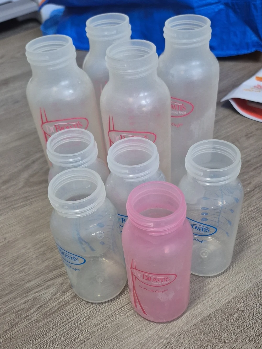 9 Dr Brown Narrow Baby Bottles Set